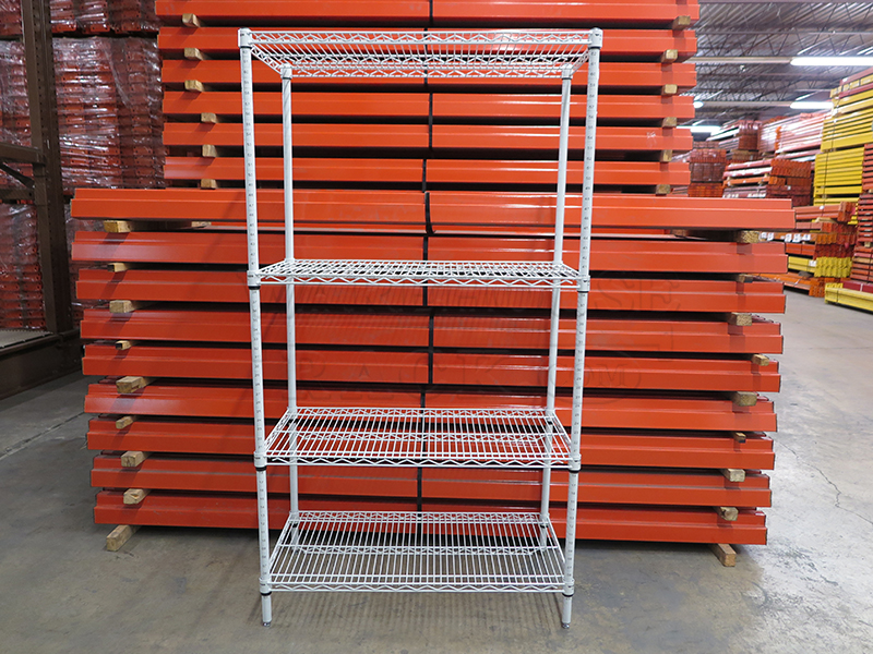 Heavy Duty Wire Shelf For Chrome Wire Shelving - 600mm Depth Shelves W1500 x D600mm by Shopfitting Warehouse