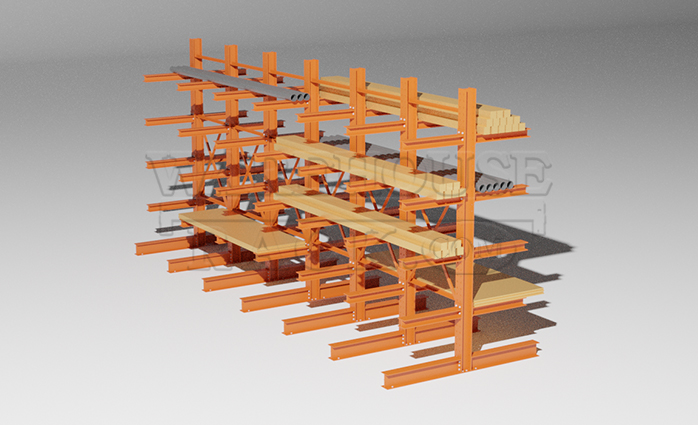 Commercial Cantilever Lumber Storage Racks for Sale