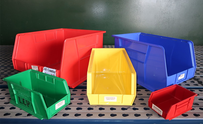 Used Plastic Storage Bins : Warehouse Rack Company, Inc.