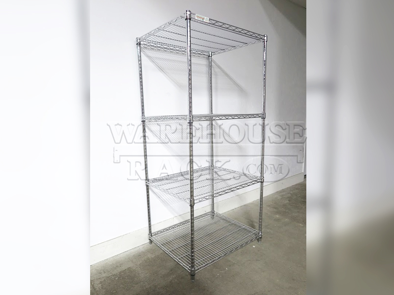 Heavy Duty Wire Shelf For Chrome Wire Shelving - 600mm Depth Shelves W1500 x D600mm by Shopfitting Warehouse