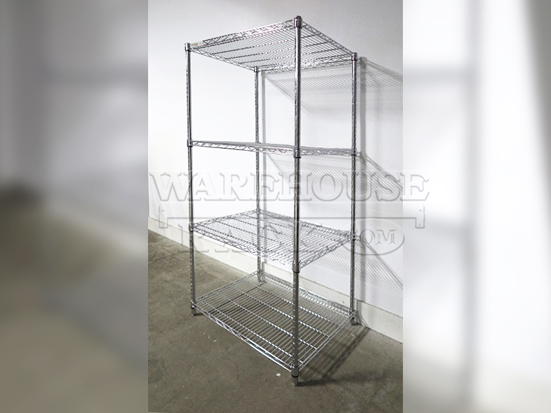 Heavy Duty Wire Shelf For Chrome Wire Shelving - 600mm Depth Shelves W1500 x D600mm by Shopfitting Warehouse