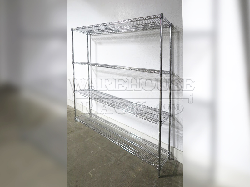 Heavy Duty Wire Shelf For Chrome Wire Shelving - 600mm Depth Shelves W1500 x D600mm by Shopfitting Warehouse